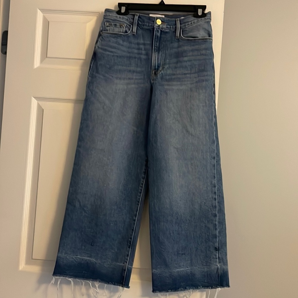 FRAME‎ Denim ALI WIDE CROP jeans 28